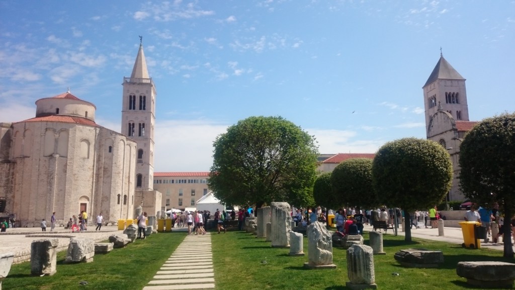 Arriving in Zadar